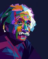 Albert Einstein pop art