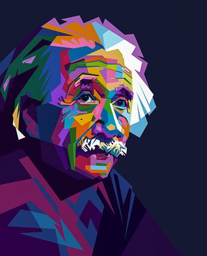 Albert Einstein pop art
