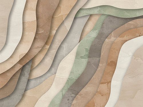Organic flow: ZEN minimalism in soft tones