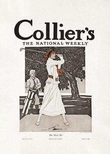 Collier's, the National Weekly, the First Tee (1912)