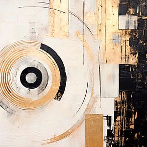 ABSTRAKTE KUNST Wirbel aus Licht und Schatten