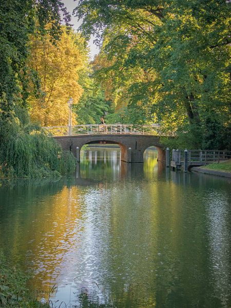 Oude gracht Utrecht. by Michael Van de burgt