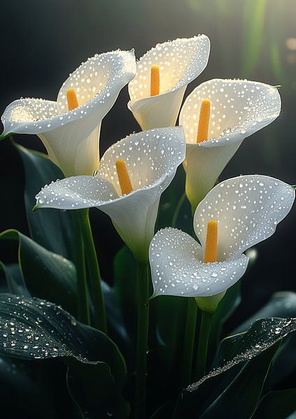 Lys gracieux par R Pevitanada