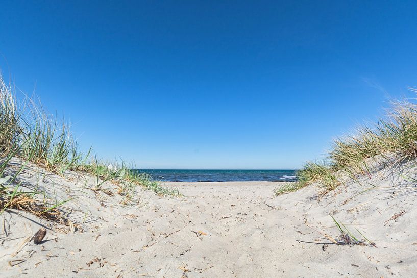 Duinen op het strand in Glowe op Rügen, Schaabe van GH Foto & Artdesign