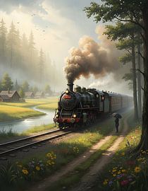 Durch den nebligen Wald von Regan Frederick