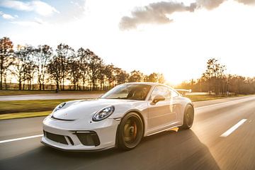 Porsche 911 GT3 4.0 op hoge snelheid van Bas Fransen