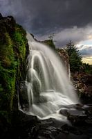 brides veil waterfall, Scotland, UK