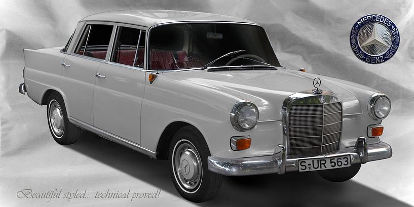 Mercedes-Benz 190/200 (W 110) by aRi F. Huber