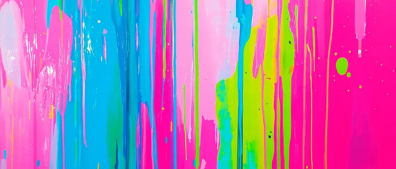 Colourful colour gradients - lively and vibrant by Poster Art Shop