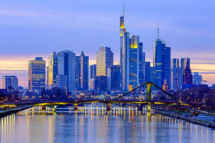 Frankfurt Skyline by Patrick Lohmüller