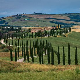 Landschap Toscane Italië van Mario Brussé Fotografie