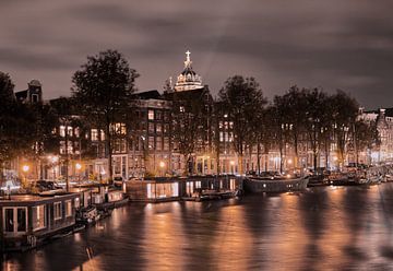 Amsterdamse gracht van Lisa Bouwman