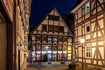 The town of Witzenhausen in North Hesse by Roland Brack