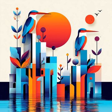 The Kingfishers of Colour City