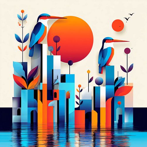 The Kingfishers of Colour City