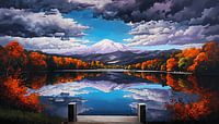 Majestic Mountain Reflection