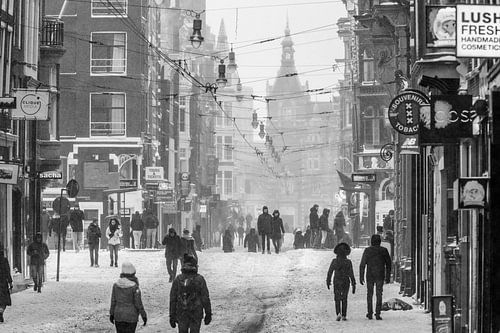 Leidsestraat Amsterdam van Henny Boogert