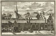 Coenraet Decker, Blick auf den Prinsenhof in Delft, 1678 - 1703 von Atelier Liesjes Miniaturansicht