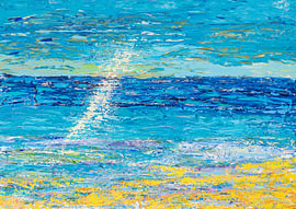 Strand und Meer auf Texel von Atelier ‘Et Wad - Monique Bremer
