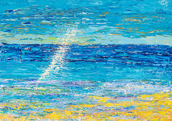 Strand und Meer auf Texel