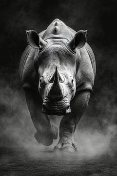 Neushoorn van Poster Art Shop