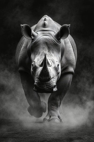 Rhinoceros by Poster Art Shop
