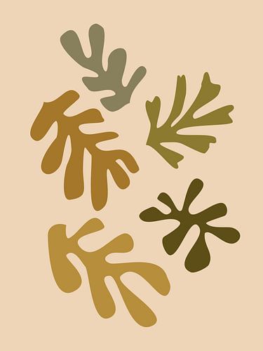 Inspiré par Henri Matisse - Automne doré