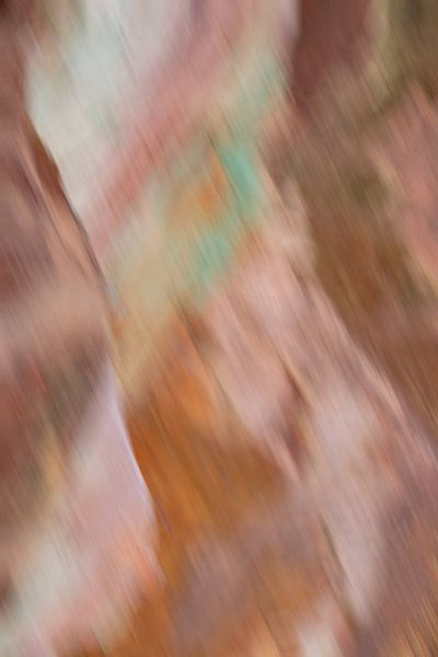 Spelen met kleuren bruin en rood van didier de borle