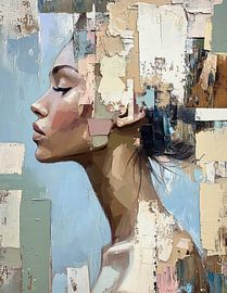 Innerer Frieden in der Abstraktion von Color Square