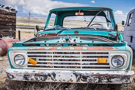 oude auto, roestige auto,  old car, rusty car von Lidia Berkers