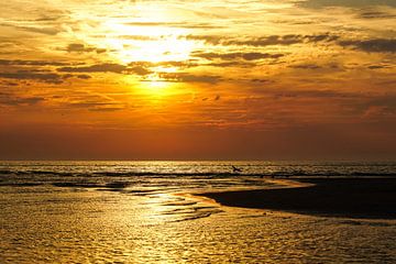 Zee, zon en strand sur Dirk van Egmond
