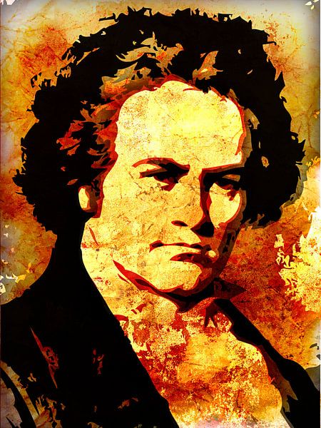 Ludwig van Beethoven par Maarten Knops