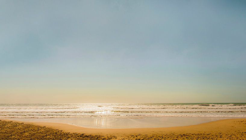 Avondsfeer in Carcans-plage van Hilke Maunder