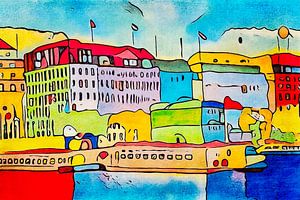 Hambourg est multicolore, motif 2