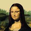 Moderne Mona Lisa van Kirtah Designs thumbnail