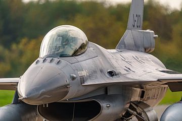 KLu F-16 Fighting Falcon (J-201) van het 312 Squadron. van Jaap van den Berg