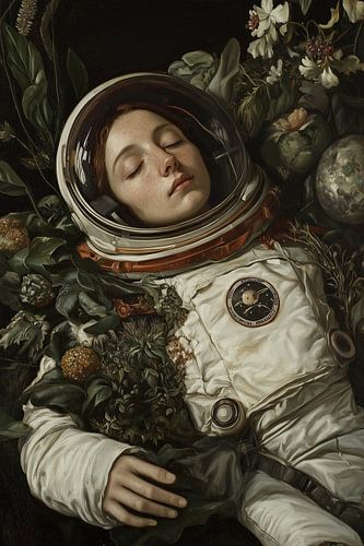 Astronaute endormi