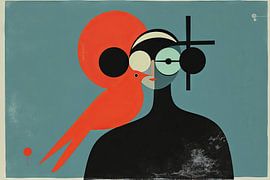 Moderne abstrakte Figur von hisam colours