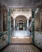 View through Beelitz-Heilstätten