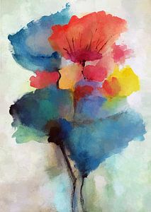Bunte Tulpen