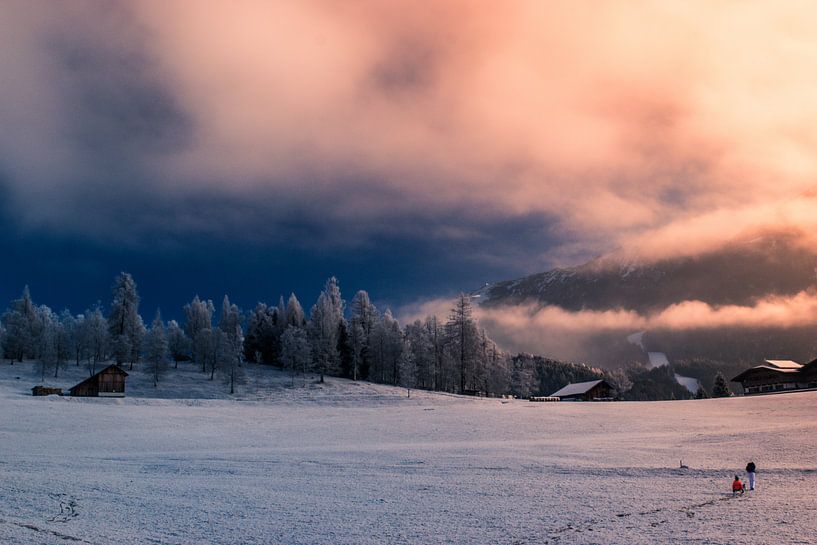 Mistige morgen in Seefeld in Tirol. par Miranda Rijnen Fotografie