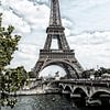 Frankrijk, Parijs, Eiffeltoren 2 van Anouschka Hendriks