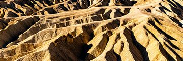 Zabriskie Punt Death Valley Nationaal Park van Dieter Walther