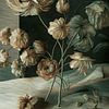 Growing Old II - modern fantasy flower still life by FRESH Fine Art