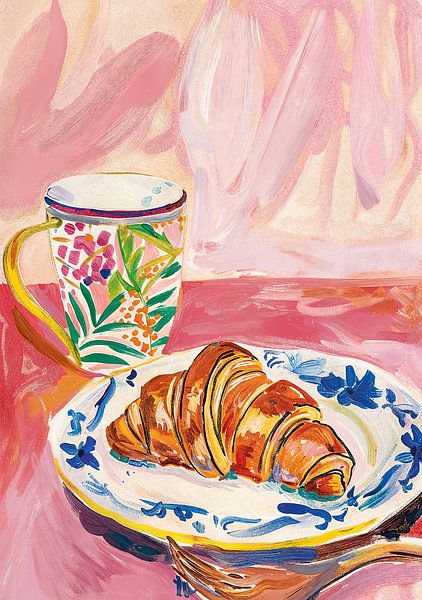 Croissant by Abstract Painting