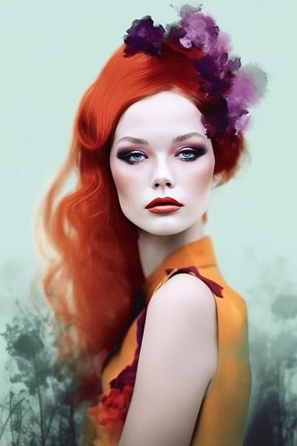 Modern portret "Look at me"