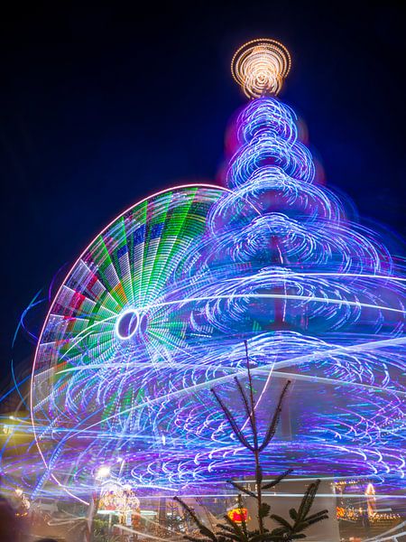 Magdeburg - Christmas market next to the town hall by t.ART