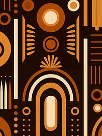 Art-Déco-Muster II von Gypsy Galleria