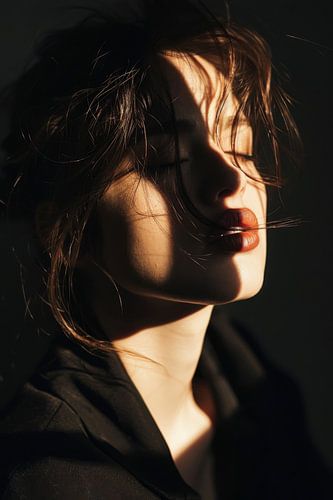 Schaduw: Portret van een vrouw
