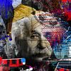 Albert Einstein Portrait von Roberto Moro